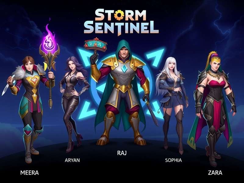 Raj - Storm Sentinel Character