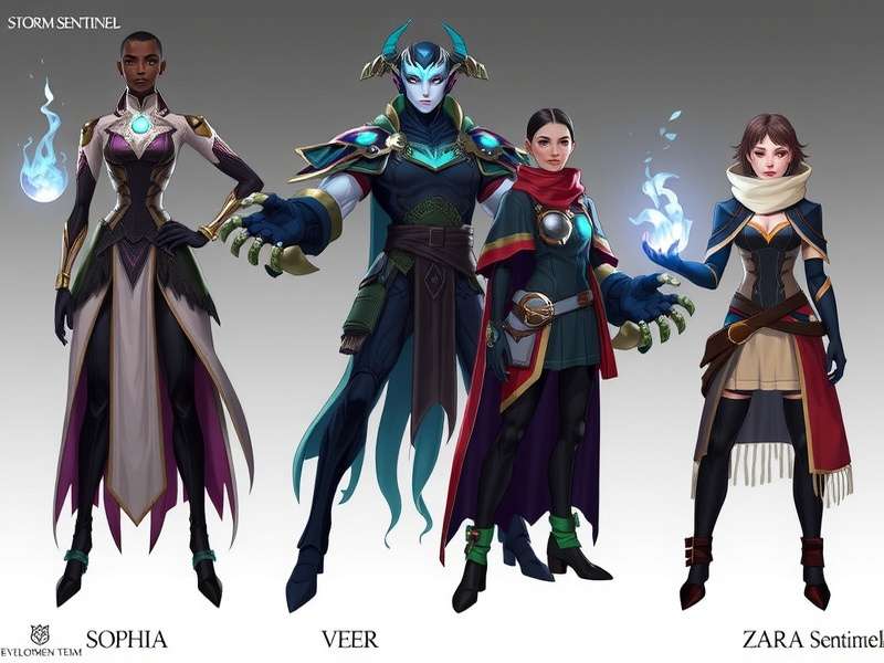 Sophia - Storm Sentinel Character
